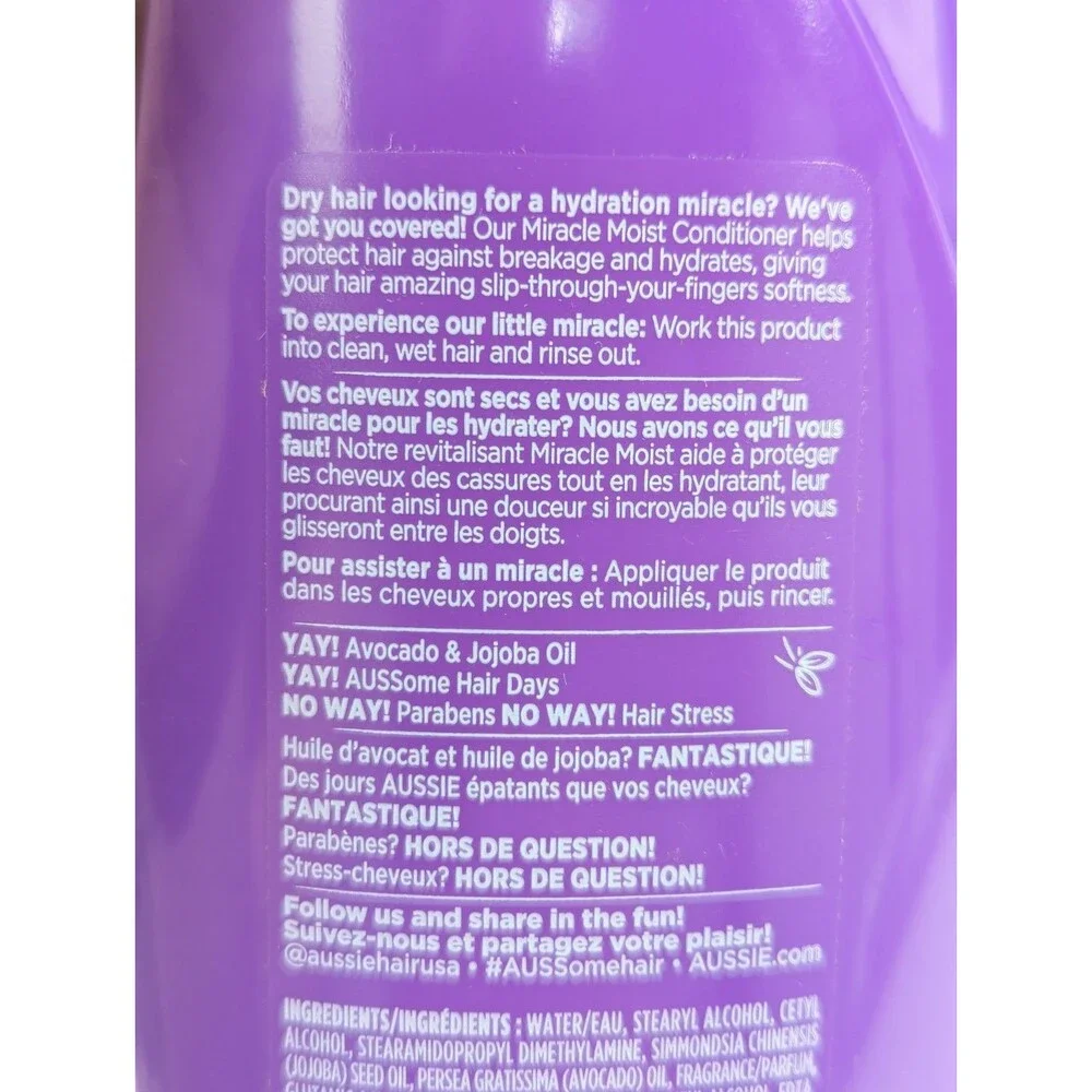 Aussie - Miracle Moist Conditioner with Avocado & Jojoba for Dry Hair - 7 Pack